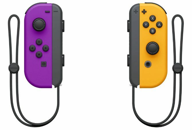 نينتندو بنفسجي و برتقالي Joy-Cons