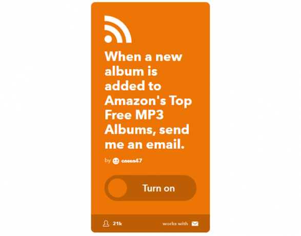 دليل IFTTT النهائي: استخدم أقوى أدوات الويب مثل Pro 13IFTTT AmazonAlbumToEmail