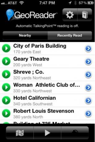 Georeader: احصل على iPhone الخاص بك لاكتشاف مواقع المعالم وإخبارك بها [iOS] (10 رموز مجانية) باريس