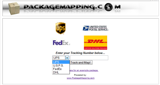 تتبع طرود UPS و USPS و FedEx و DHL