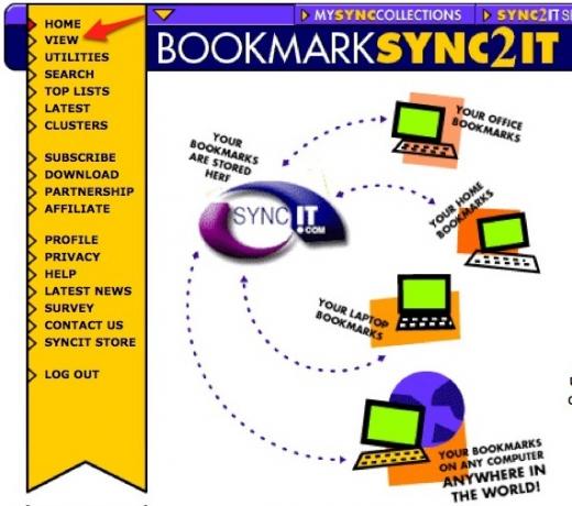 4+ بدائل XMarks مجانية لمزامنة الإشارات المرجعية الخاصة بك Sync2It 1