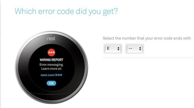 كيفية إعداد رمز خطأ عش Nest Thermostat واستخدامه