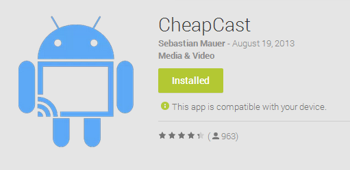 CheapCast - متجر Play