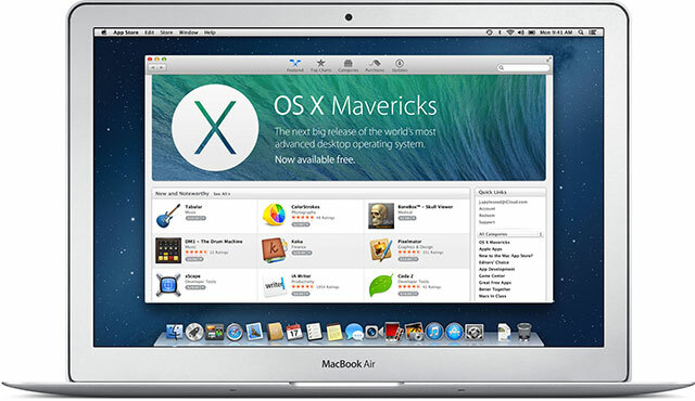 OS X Mavericks مجاني: إليك كيفية الحصول عليه ولماذا تريده OSX Mavericks Air