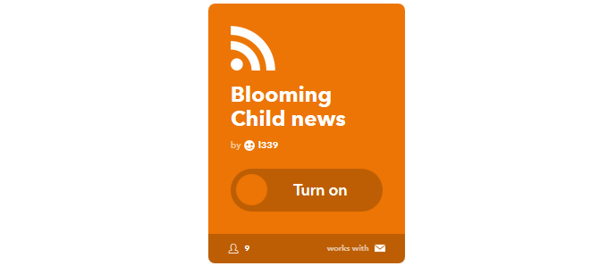 دليل IFTTT النهائي: استخدم أقوى أدوات الويب مثل Pro 53IFTTT BloomingChildNews