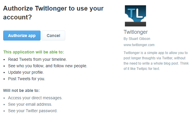 6 الأدوات التي تسمح لك لكتابة أطول تغريدات تويتر twitlonger 1