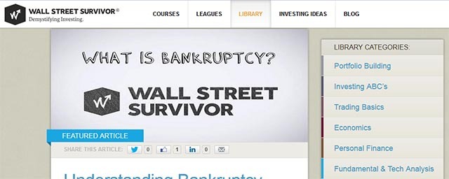 تعلم ، إدارة الأموال ، wallstreet-survivor