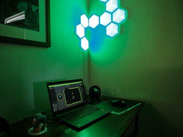 إعدادات Govee Glide Hexa Pro Razer Synapse