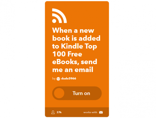 دليل IFTTT النهائي: استخدم أقوى أدوات الويب مثل Pro 15IFTTT FreeKindleToEmail