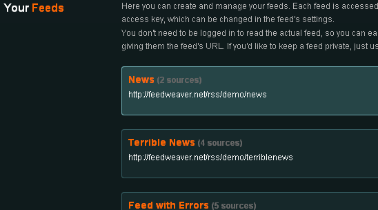 خدمتان على الإنترنت لتنظيف موجز ويب RSS الخاص بك feedweaver2