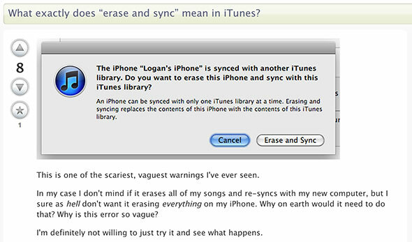هل تم إقران هاتف iPhone الجديد الخاص بك بمكتبة iTunes أخرى؟ لا تنزعج بعد محو ومزامنة