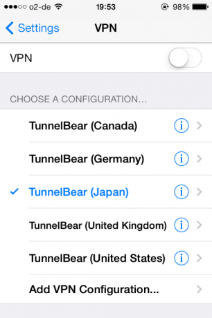 قم بإعداد VPN على iPhone الخاص بك في دقائق مع Tunnelbear tunnelbear9