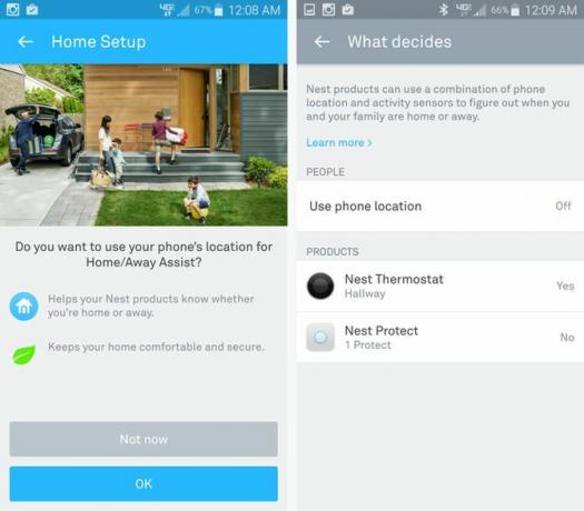 إعداد ميزة Nest Smart Thermostat Auto-Away