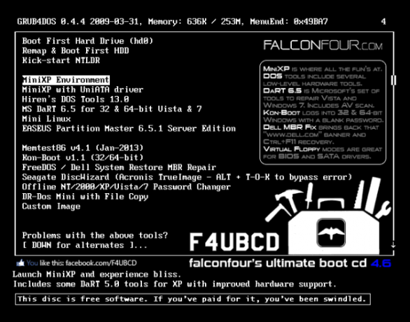 F4UBCD1 التمهيد المسبق