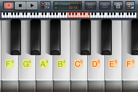Echo Piano - أداة موسيقية للآيفون تم إجراؤها بشكل صحيح [iOS ، مجانًا لفترة محدودة] 2013 01 02 10
