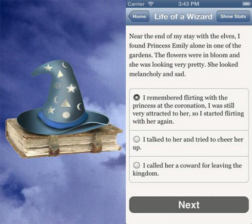 هل تحب الخيال التفاعلي؟ املأ iPad أو iPhone الخاص بك مع textofentures lifeofawizard