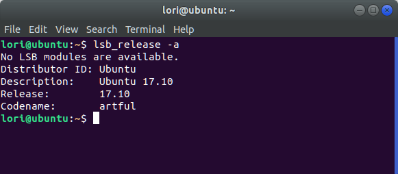 تحقق من إصدار Ubuntu الخاص بك