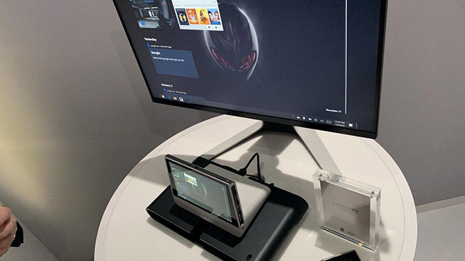 مفهوم Alienware UFO يمكن أن يكون مستقبل مفهوم Alienware للألعاب المحمولة ufo ces2020 2