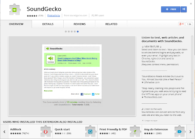 soundgecko مقابل الكروم