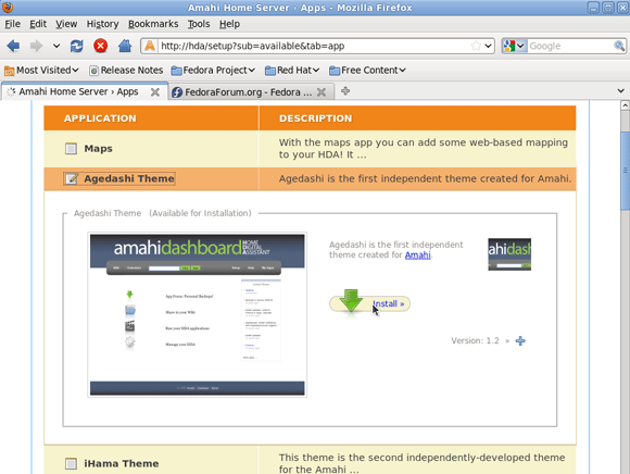 إعداد خادم Amahi Home Server - إضافة محرك أقراص إلى خادمك [Linux] 2 قم بتثبيت ثيمات oldashi