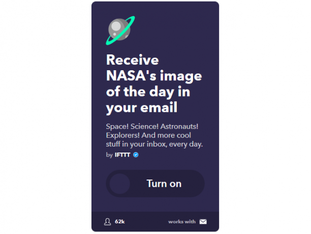 دليل IFTTT النهائي: استخدم أقوى أداة للويب مثل Pro 6IFTTT NASAToEmail