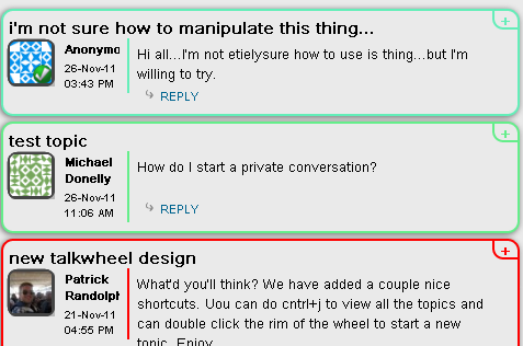 Talkwheel: طريقة جديدة ومثيرة للدردشة مع الناس talkwheel1