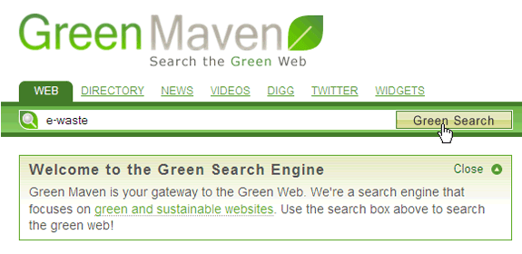 10 محركات بحث لمساعدة البيئة greenmaven