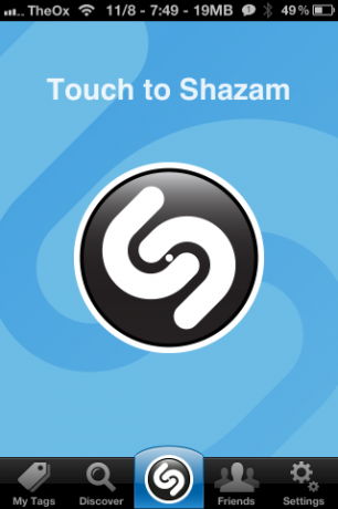 تطبيق Shazam