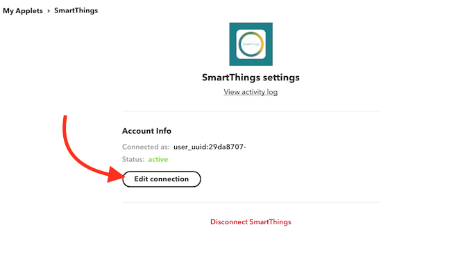 كيفية إعداد واستخدام اتصال Samsung SmartThings System الخاص بك إلى ifttt