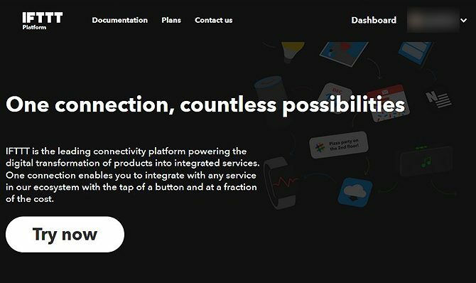 استخدام منصة IFTTT لأجهزة Applets ذات المرشحات المتقدمة