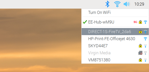 تمكين Wi-Fi على Raspberry Pi