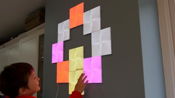 قماش نانوليف: أروع. أضواء. أبدا. ألعاب nanoleaf canvas touch 670x377