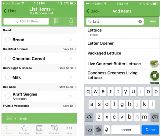 الغذاء الرخيص يمكن أن يكون رائعا: 5 طرق لتوفير المال iPhone GroceryiQList