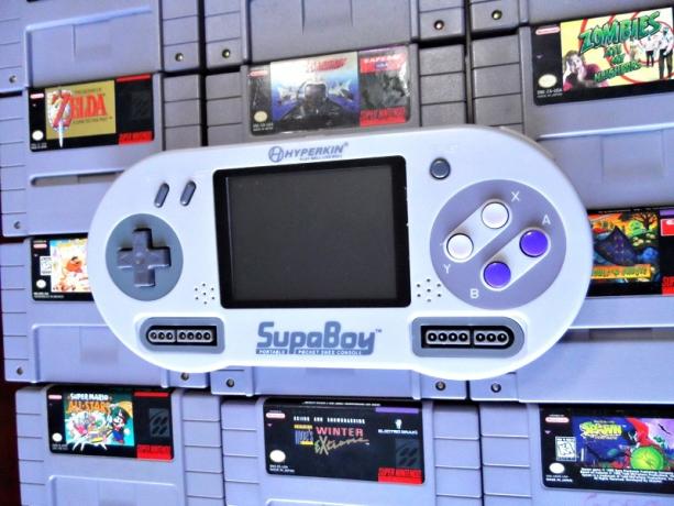 استعراض hyperkin supaboy المحمولة snes