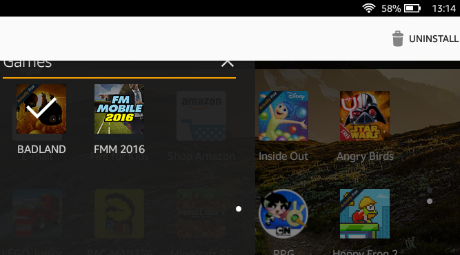 تم إلغاء تثبيت تطبيقات Amazon Fire Tablet غير الرسمية لـ Android Fire Tablet