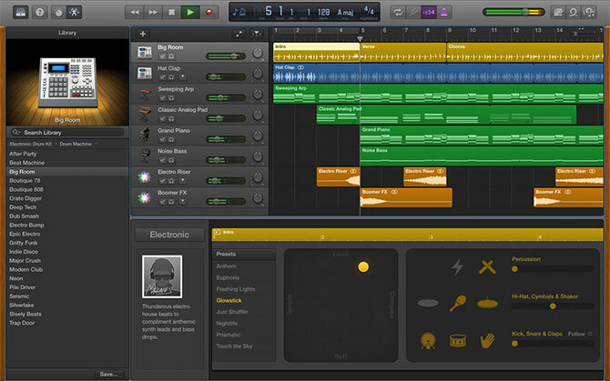 garageband ماك