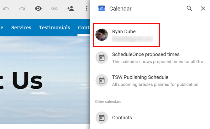 إنشاء صفحة ويب مجانية متعددة الأغراض خاصة بك مع مواقع Google google sites9