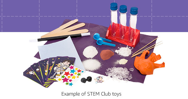 احصل على لعبة STEM كل شهر مع صندوق الاشتراك في Amazon للأطفال STEM