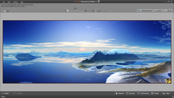 دمج الصور البانورامية مع Arcsoft Panorama Maker 6 [الهبة] صانع البانوراما 6 ss3