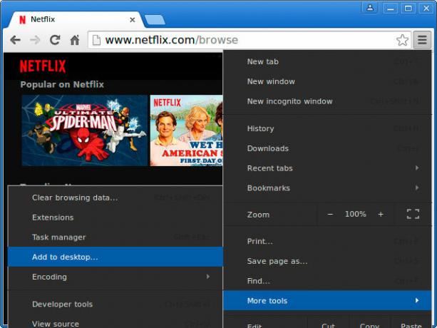 كيفية مشاهدة Netflix أصليًا على Linux - يضيف chrome إلى Easy Way chrome إلى سطح المكتب netflix على linux easy way muo