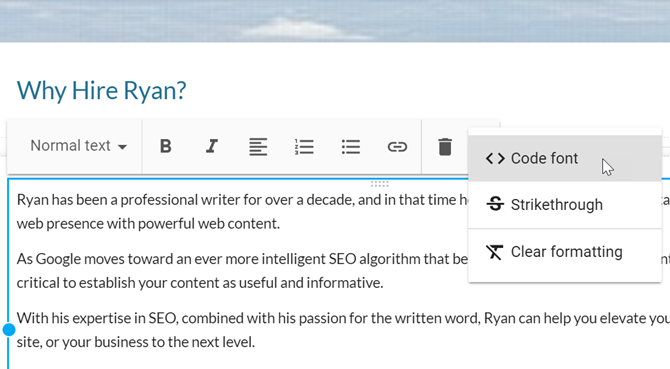 إنشاء صفحة ويب مجانية متعددة الأغراض خاصة بك مع مواقع Google google sites6