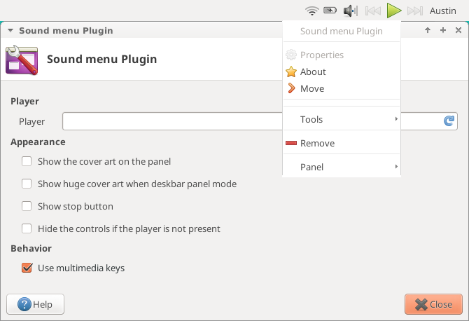 اجعل تجربة Linux Music الخاصة بك غير ملحوظة باستخدام هذه الأدوات XFCE Configure Integration