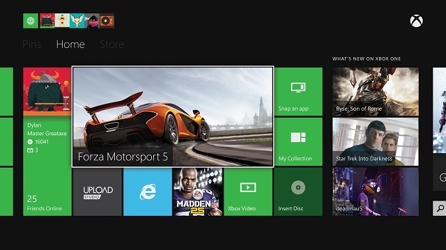 لوحة تحكم xboxone