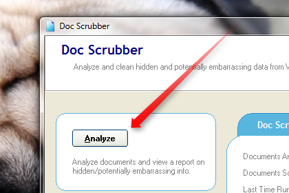 كيفية فرك البيانات الوصفية من مستندات Word [Windows] docscrubber تحليل