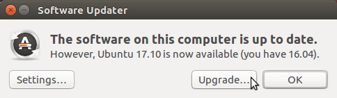 إعلام بأن Ubuntu 17.10 متاح