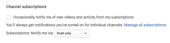 كيفية تلقي التنبيهات عند تحميل قناة يوتيوب فيديو جديد يوتيوب الإخطارات