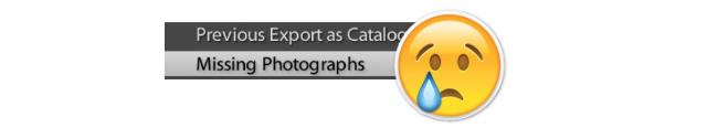 صور مفقودة Lightroom
