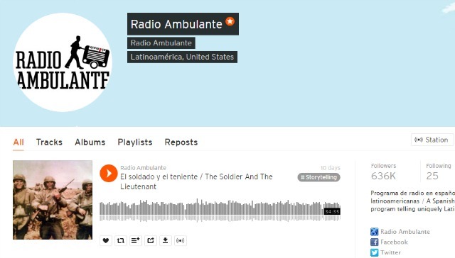 راديو Ambulante Podcast على SoundCloud