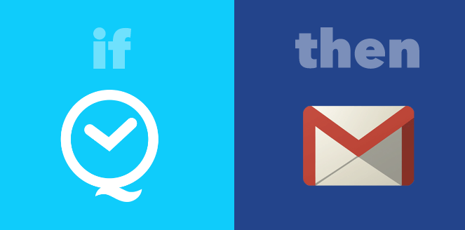 IFTTT وصفة تذكير استخدام الهاتف الذكي Gmail