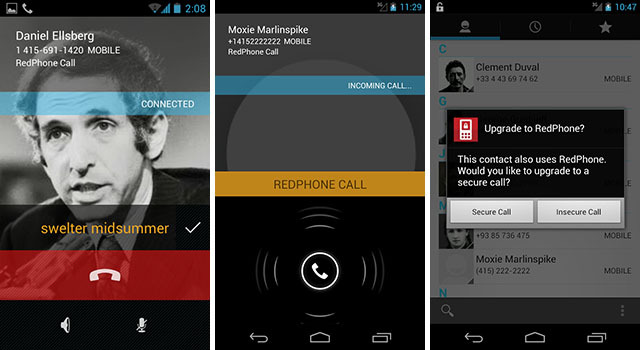 سكايب البدائل الآمنة-redphone